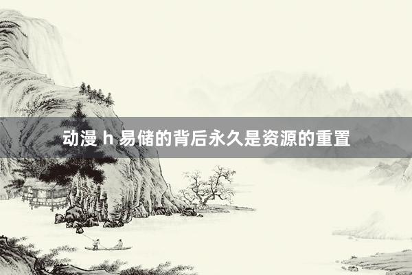 动漫 h 易储的背后永久是资源的重置